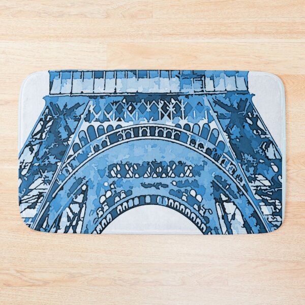 Item preview, Blue Eiffel Tower designed and sold by Leoniedavinci.