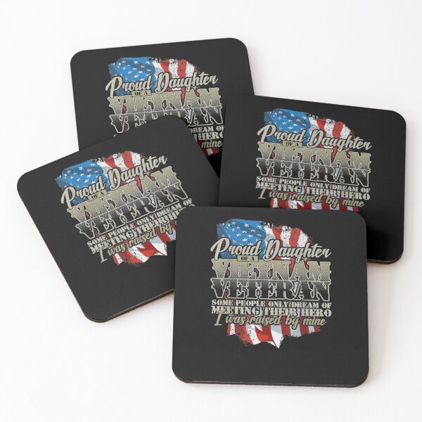 Item preview, Proud Daughter Vietnam Veteran Raised by my Hero designed and sold by Laureschepdael.
