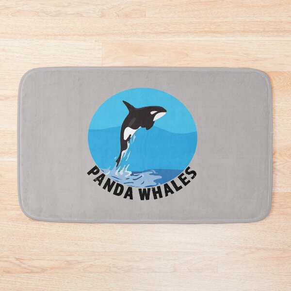 Item preview, Panda Whales - Great Gift For Orca Lovers - Black Lettering designed and sold by Richard529.