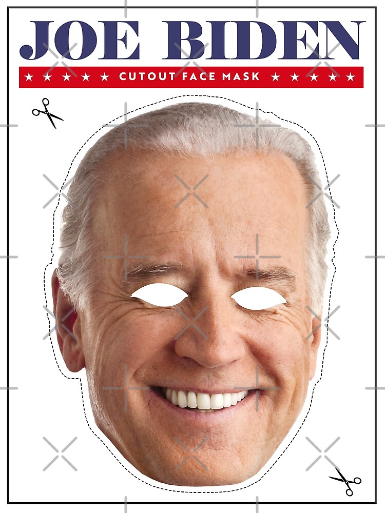 Joe Biden Cardboard Mask Joe Biden Cardboard Mask