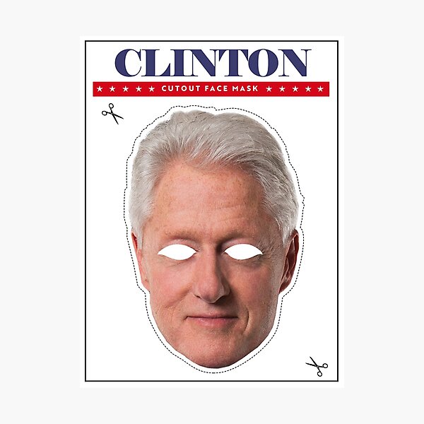 Artikel-Vorschau von BILL CLINTON MASKE, designt und verkauft von partyfarty.