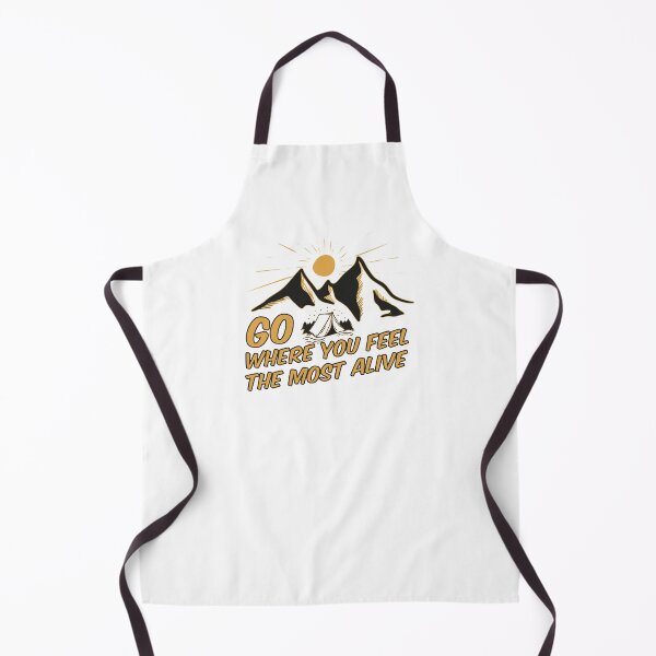 Item preview, Go where you feel the most alive, Mountain Camp designed and sold by merchermaier.