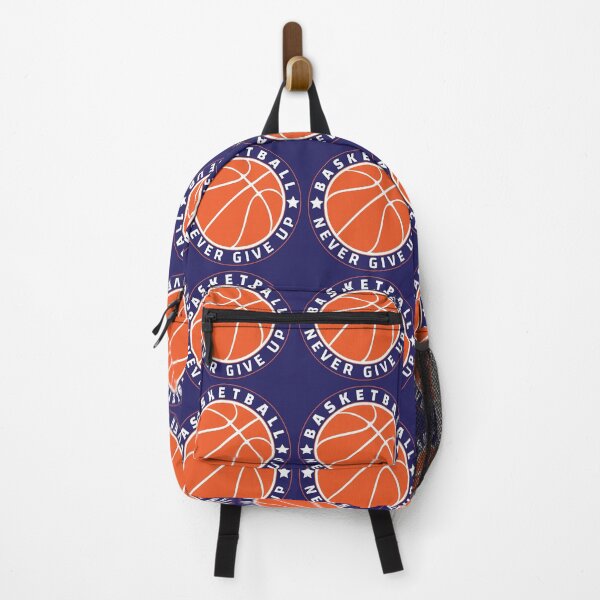 Item preview, BASKETBALL DESIGN- NEVER GIVE UP designed and sold by creativeMOW.