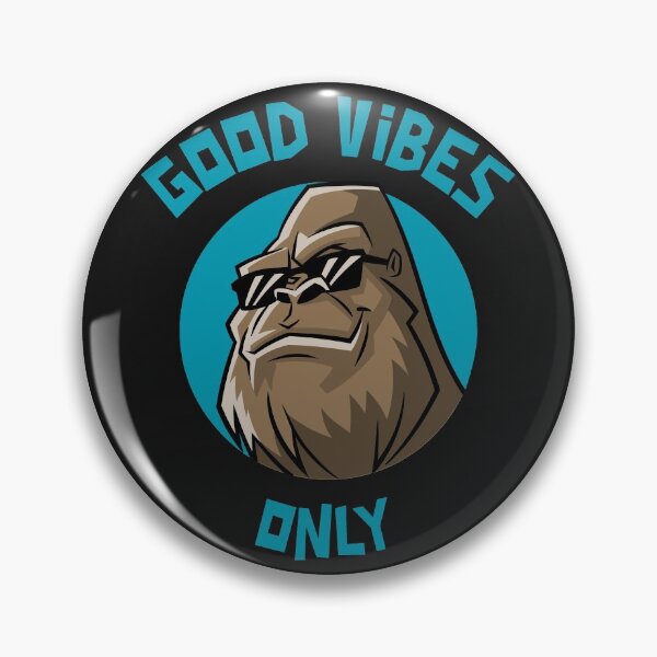 Item preview, Good Vibes Only - Cool Yeti Cartoon designed and sold by Rawsky.