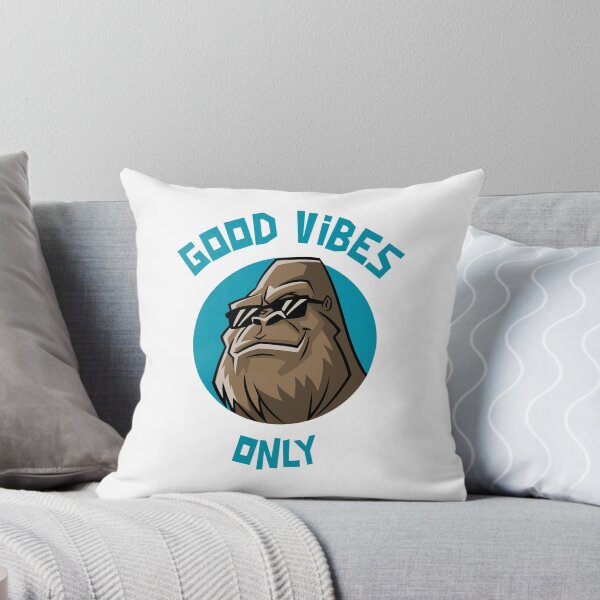 Item preview, Good Vibes Only - Cool Yeti Cartoon designed and sold by Rawsky.