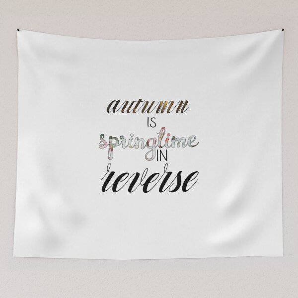 Item preview, Autumn Lovers' "Springtime in Reverse" designed and sold by mulberrydragon.