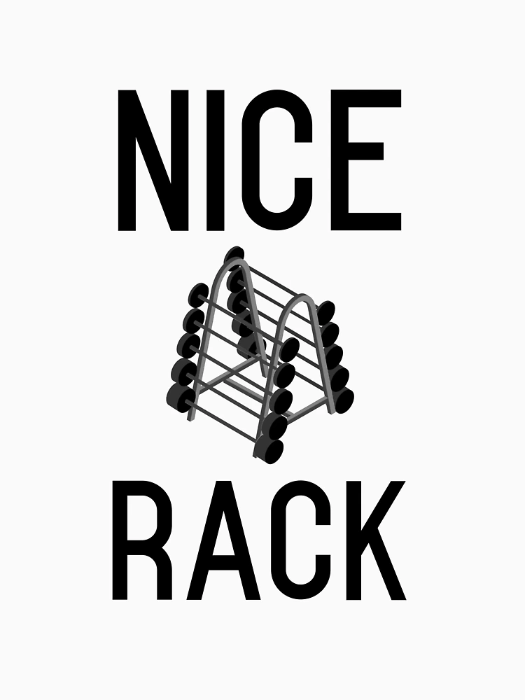 Thumbnail 4 of 4, Tank Top, Nice Rack designed and sold by RiseandShineTee.