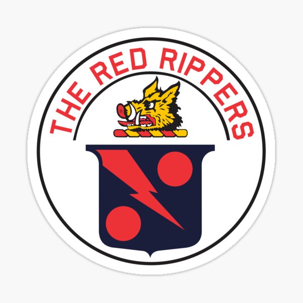 VFA-11 The Red Rippers - Roundel Patch - Clean Style Sticker