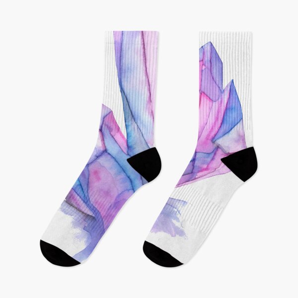 Item preview, Watercolor Crystals "Inclusion" Series #6 Purple designed and sold by RoxyTocin.