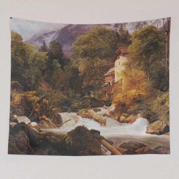 Item preview, Mill at the Outlet of the Konigssee - Ferdinand Georg Waldmüller - 1840 designed and sold by CJET.