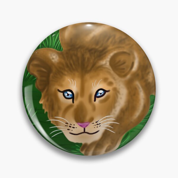 Item preview, Lion cub jungle king by Katy Christoff  designed and sold by KatyChristoff.