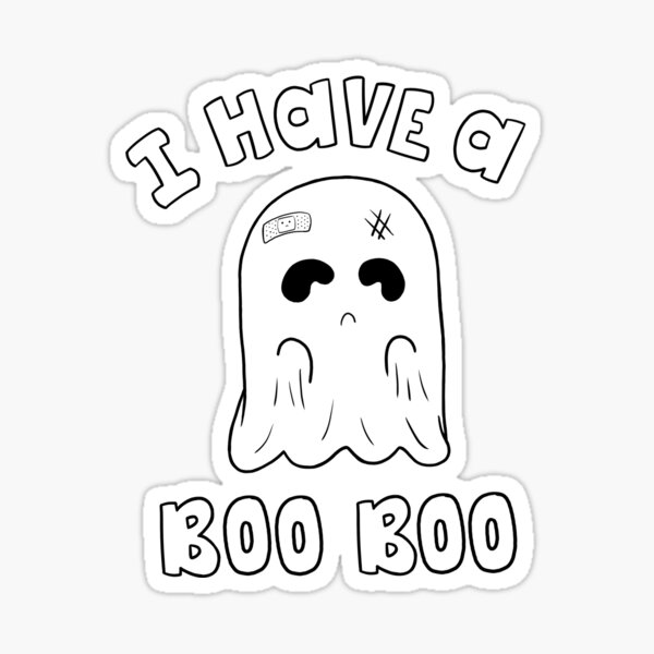 Artikel-Vorschau von Ich habe einen Boo Boo (Geist), designt und verkauft von iSarahNatiion.