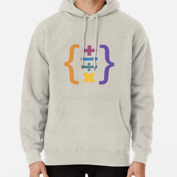 basic math hoodie