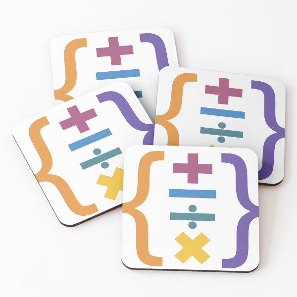 Item preview, Colourful Basic Math Symbols in Parentheses designed and sold by shahramroj.
