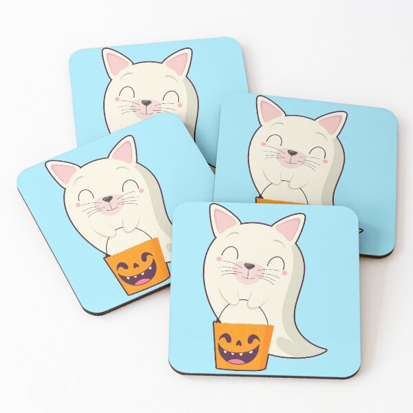 Item preview, Cute Cat Ghost Halloween 2020 Cosume Cat lover gift orange pumpkin  designed and sold by Noahlaz.
