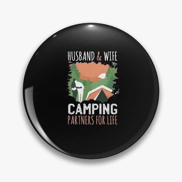 Item preview, Husband and Wife camping partners for life designed and sold by CreationFirm.