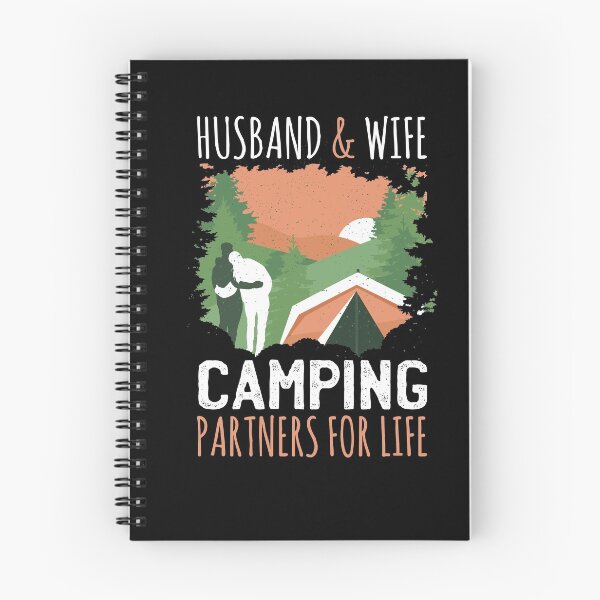 Item preview, Husband and Wife camping partners for life designed and sold by CreationFirm.