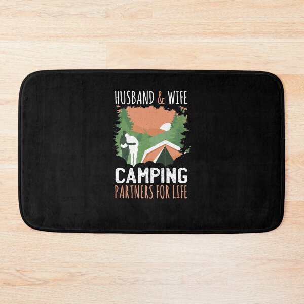 Item preview, Husband and Wife camping partners for life designed and sold by CreationFirm.