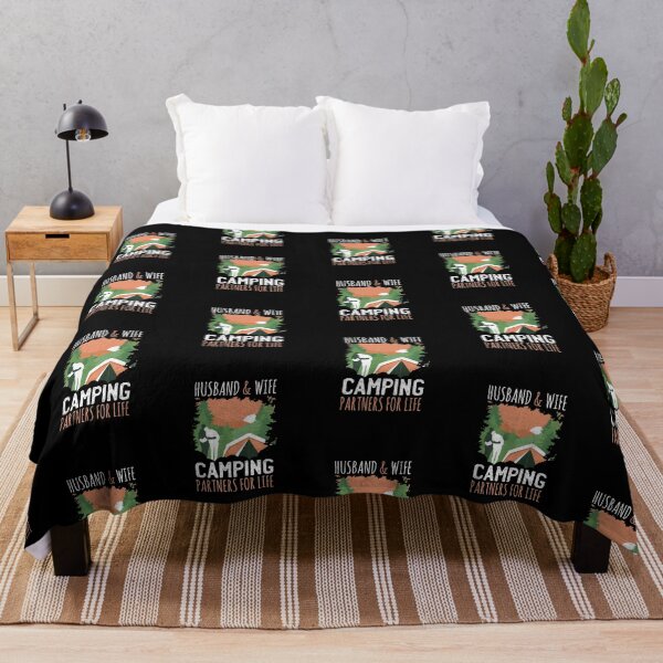 Item preview, Husband and Wife camping partners for life designed and sold by CreationFirm.