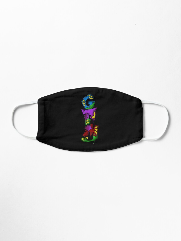 Alternate view of GFM Graffiti Logo Mask