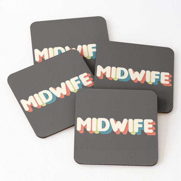 Item preview, Retro Midwife designed and sold by midwifesmarket.