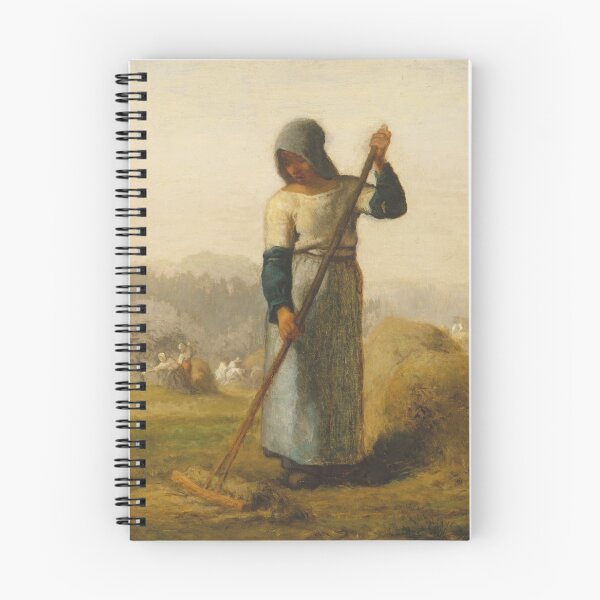 Artikelvorschau, Jean-François Millet - Frau mit Rechen entworfen und verkauft von artichokes.