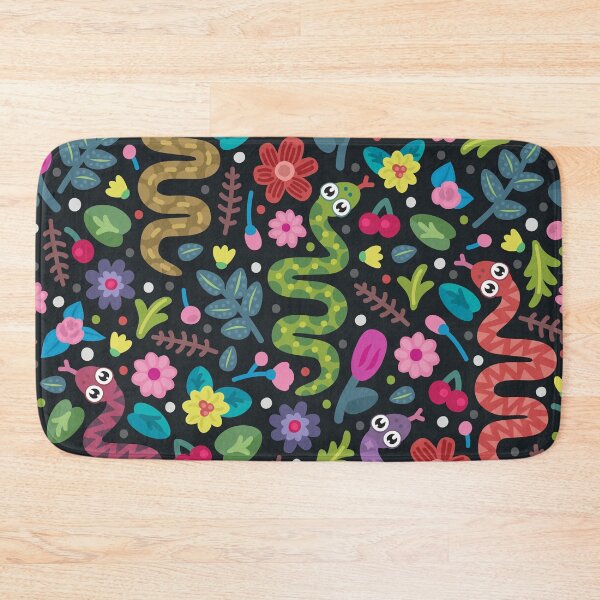 Item preview, Doodle Snakes And Flowers designed and sold by Vector Scout Lab.