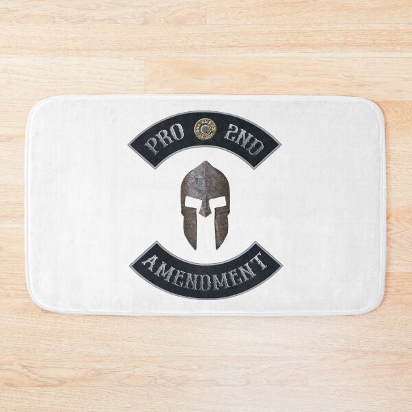 Item preview, Pro 2nd Amendment in Rockers with Spartan Helmet designed and sold by MolonLabeArt.