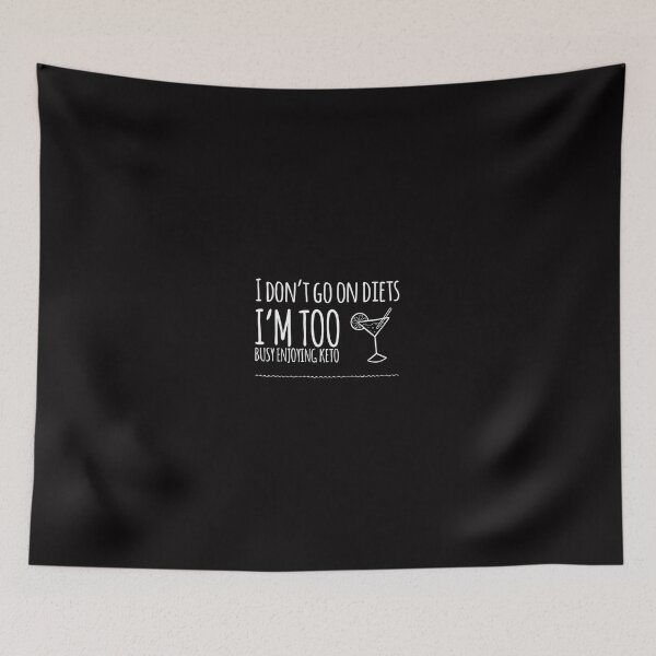 Item preview, I Dont Go On Diets. Im Too Busy Enjoying Keto designed and sold by Elena's Shop.