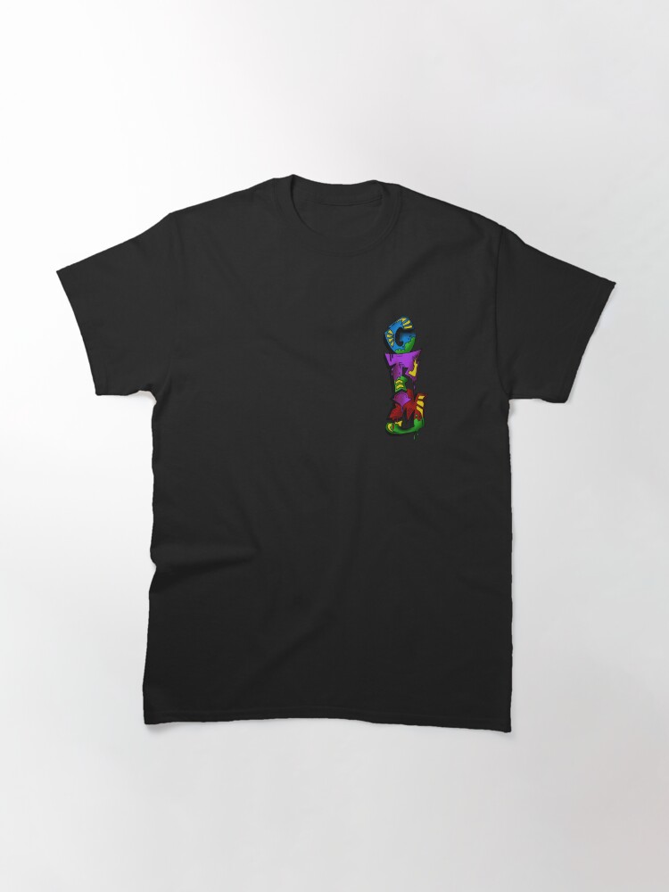 Alternate view of GFM Graffiti Logo Classic T-Shirt