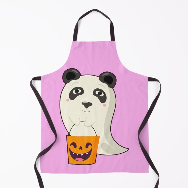 Item preview, Cute Panda Ghost Halloween 2020 Costume Panda lover gift orange pumpkin Funny Halloween designed and sold by Noahlaz.