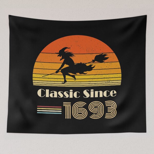 Item preview, Halloween Salem 1693 Witch on Broom designed and sold by Radarek1989.