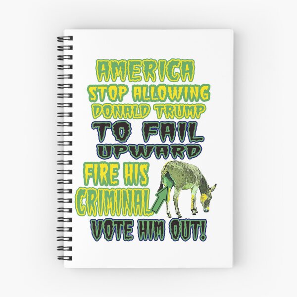 Item preview, Wacky & Fun Get the Picture, “AMERICA STOP ALLOWING DONALD TRUMP TO FAIL UPWARD (GET THE PICTURE)... designed and sold by Joanenices.