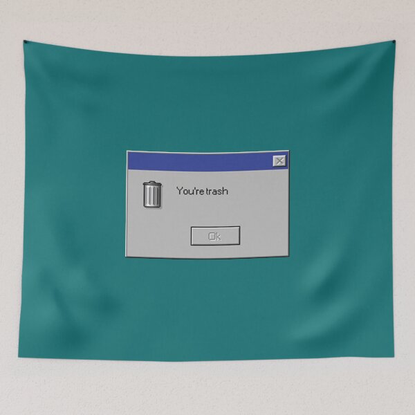 Item preview, You're trash - OK designed and sold by Moonbow-design.