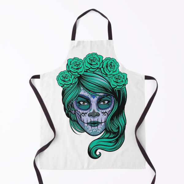 Item preview, Skull Makeup Lady - Halloween style designed and sold by anass002.