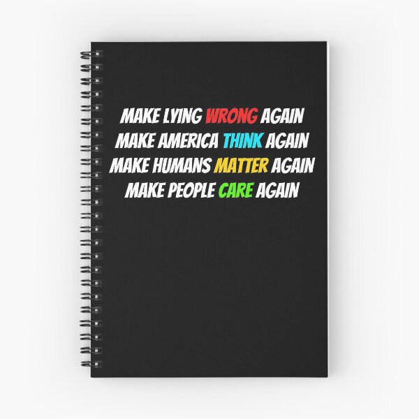 Item preview, Make Lying Wrong Again, Make America Think Again designed and sold by WhimsicaliTee.