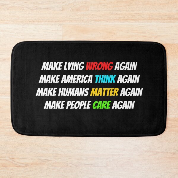 Item preview, Make Lying Wrong Again, Make America Think Again designed and sold by WhimsicaliTee.