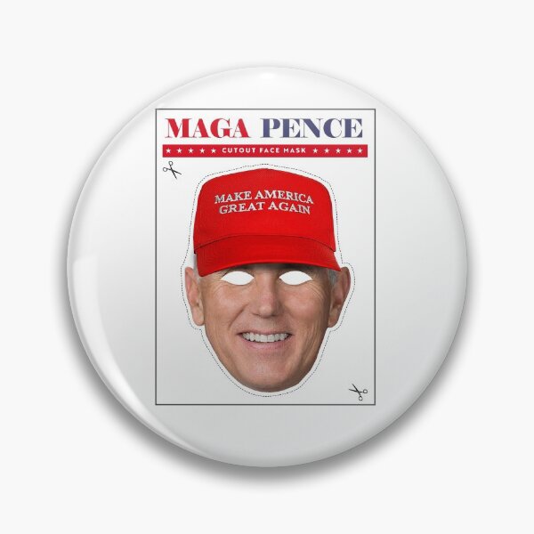 Item preview, MAGA PENCE MASK designed and sold by partyfarty.