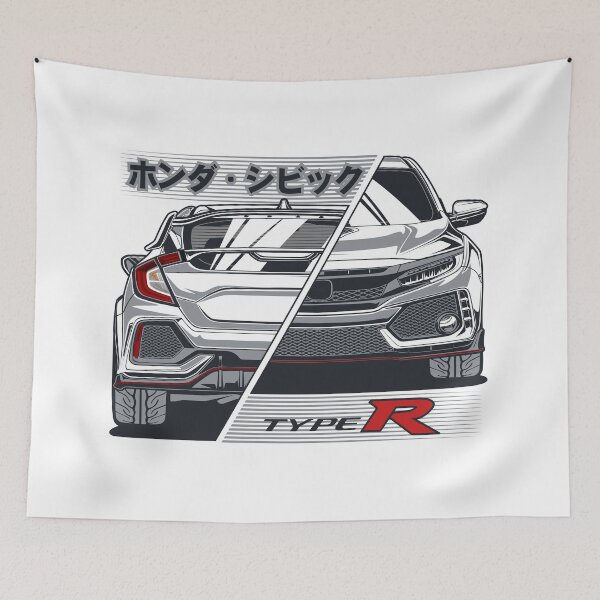 Item preview, Civic Type R FK8 Front and Back View designed and sold by idrdesign.