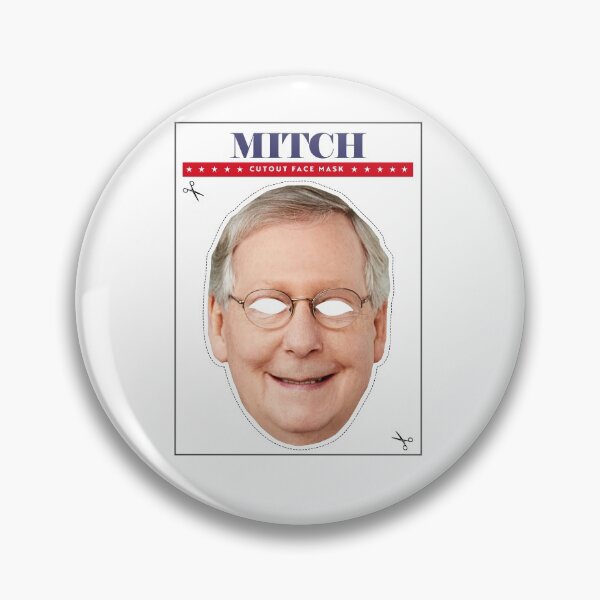 Item preview, MITCH MCCONNELL MASK designed and sold by partyfarty.