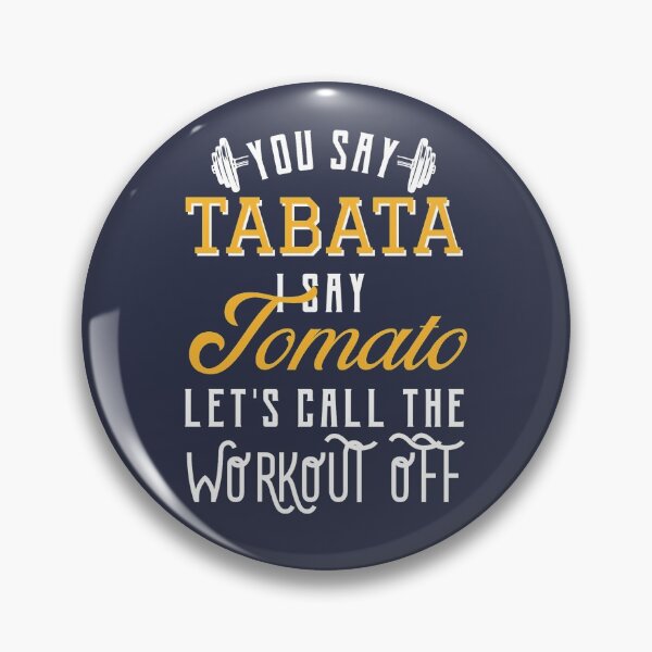 Item preview, I Say Tomato - Fun Workout Design designed and sold by Heckabes.