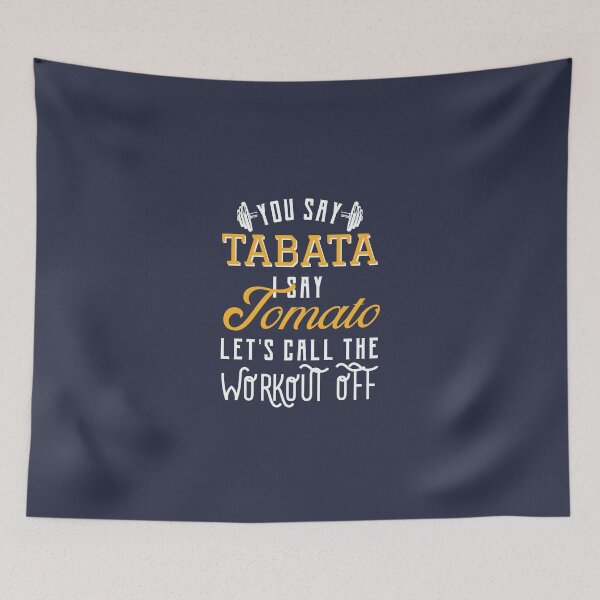Item preview, I Say Tomato - Fun Workout Design designed and sold by Heckabes.