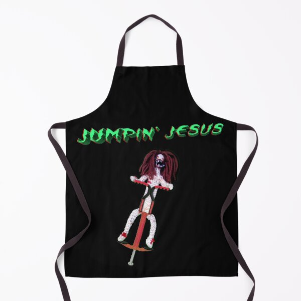Artikelvorschau, Springender Jesus auf einem Pogo-Stick! | Zombie-Halloween-Zombie-Jesus-Tag Gruseliger gotischer Ostern-Jesus-Pogo-Stock-Agnostiker-atheistischer weltlicher Spaß-Halloween-Feiertags-Idee TM11 entworfen und verkauft von triciakitty.
