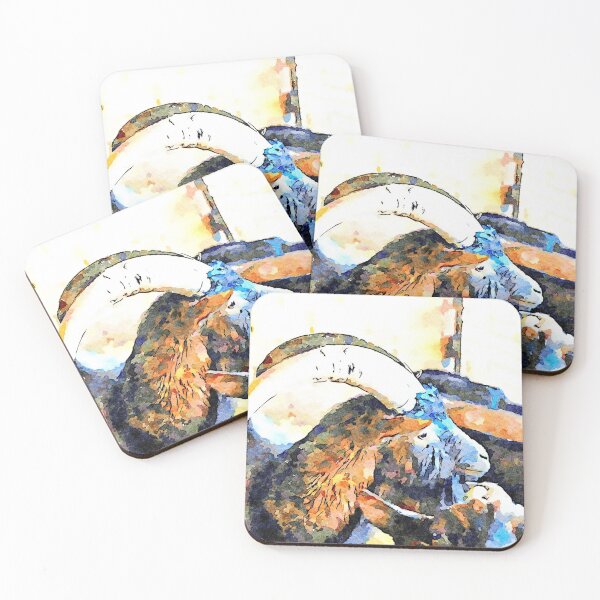 Item preview, Goats designed and sold by Giuseppe Cocco.