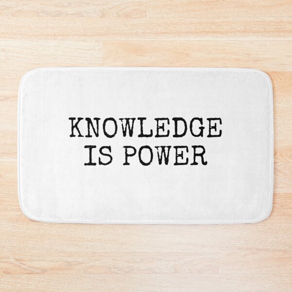 Item preview, Knowledge is power retro typewriter  designed and sold by Inspirationmotivation.