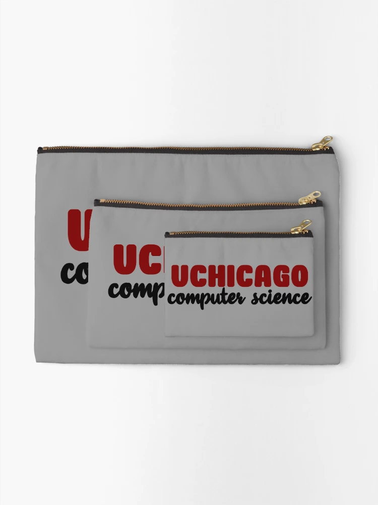Thumbnail 2 of 4, Zipper Pouch, uchi comp sci script designed and sold by nmgee.