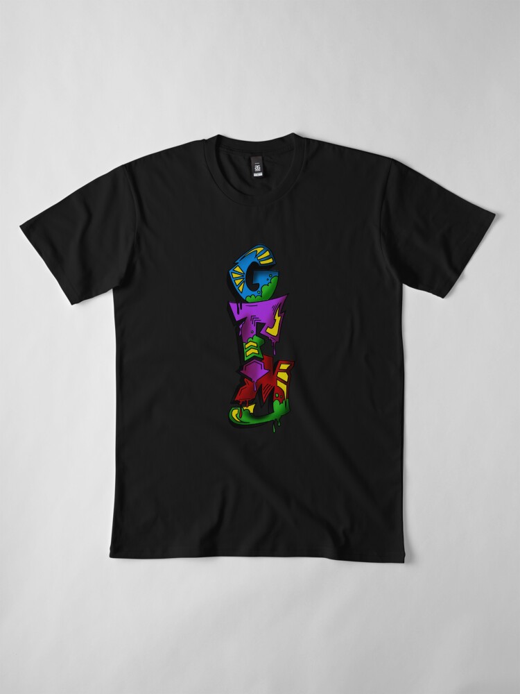 Alternate view of GFM Graffiti Logo Premium T-Shirt