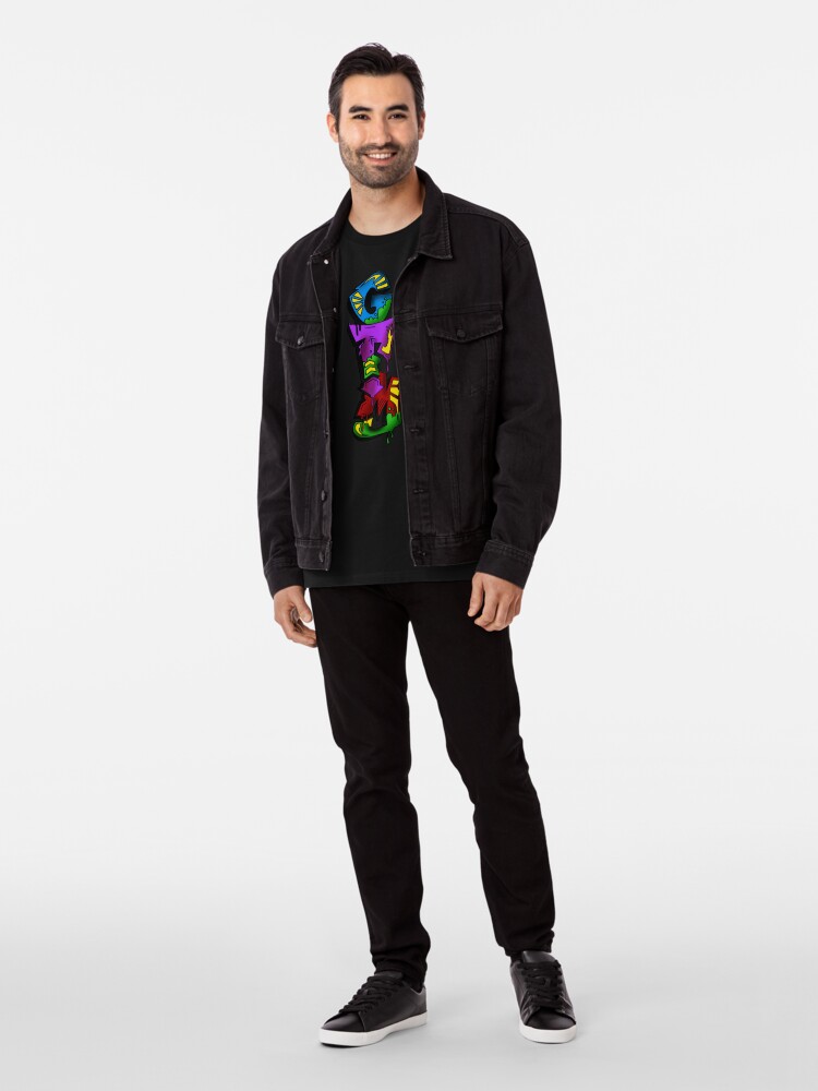 Alternate view of GFM Graffiti Logo Premium T-Shirt