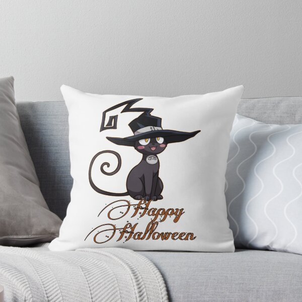 Item preview, Happy Halloween Cat Witch designed and sold by El-Hybrid.