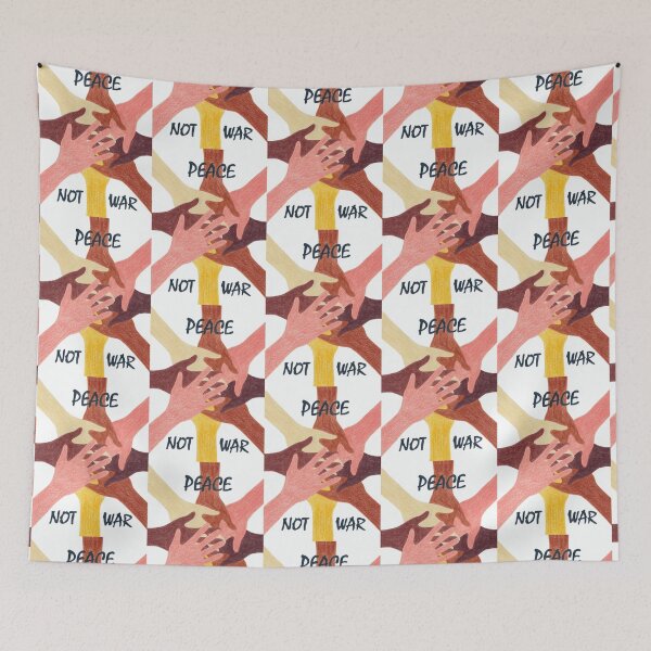 Item preview, Peace, not, war designed and sold by Zimart.